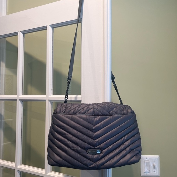 Rebecca Minkoff Edie Nylon Jumbo Flap Shoulder Bag - Picture 10 of 12